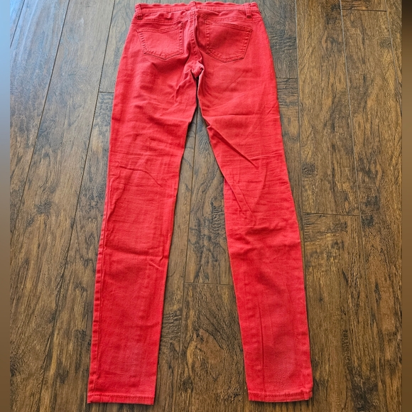 London low rise red skinny jean - Picture 3 of 3